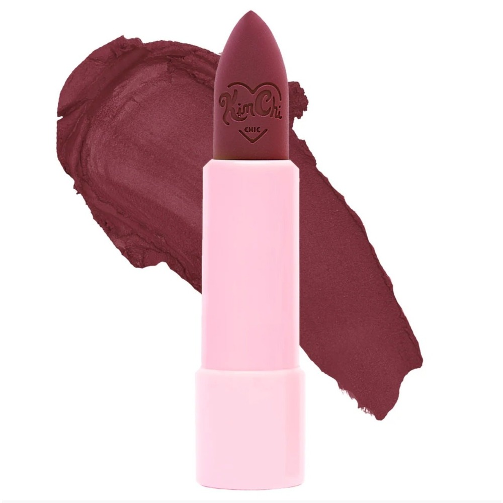 Red Lipstick Wine Burgundy KimChi Chic Marshmallow Butter Lippie Hi Friends